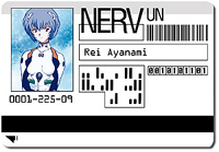 Id Card Rey Ayanami