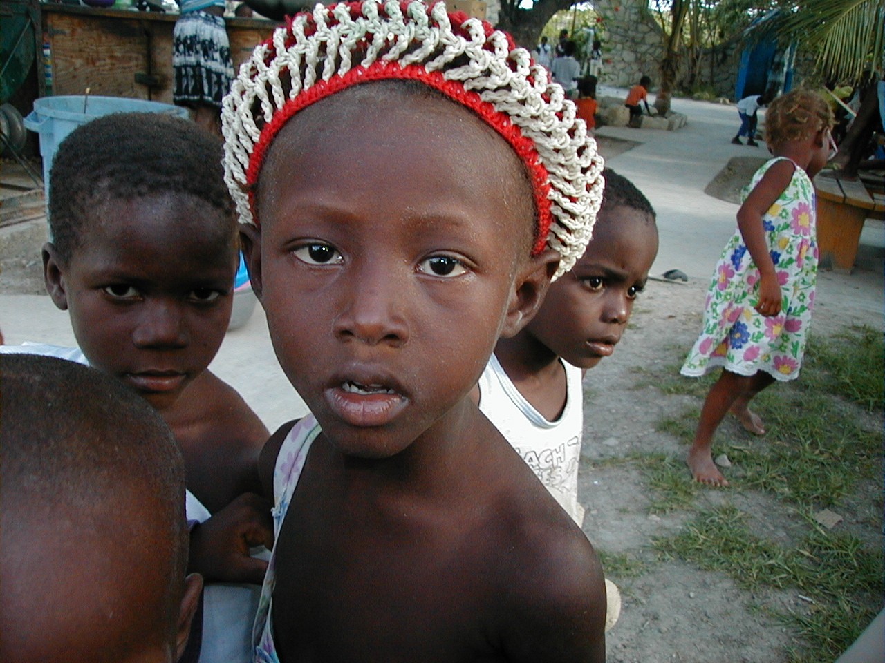 Bimbi di Haiti