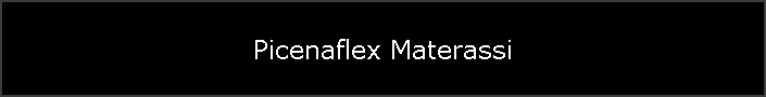Picenaflex Materassi
