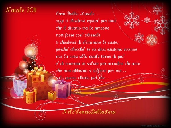 Caro Babbo Natale Frasi.Caro Babbo Natale Ti Scrivo Su Lady Juliette