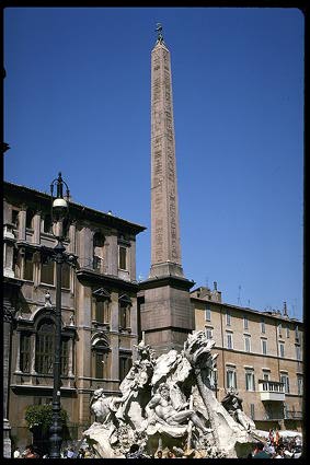Obelisco della fontana dei fiumi