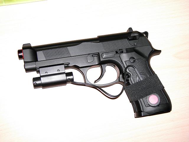 Wg302b Beretta 92 A Co2 Puntatore Laser