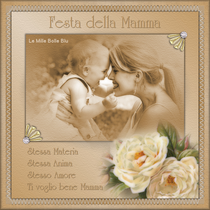 Cartolina auguri Festa Mamma