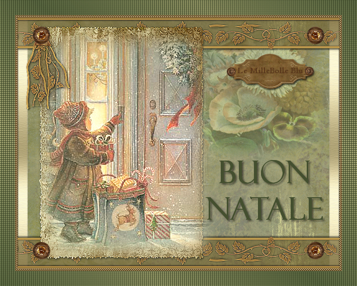 Cartolina auguri Buon Natale