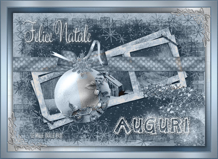 Cartolina auguri Buon Natale