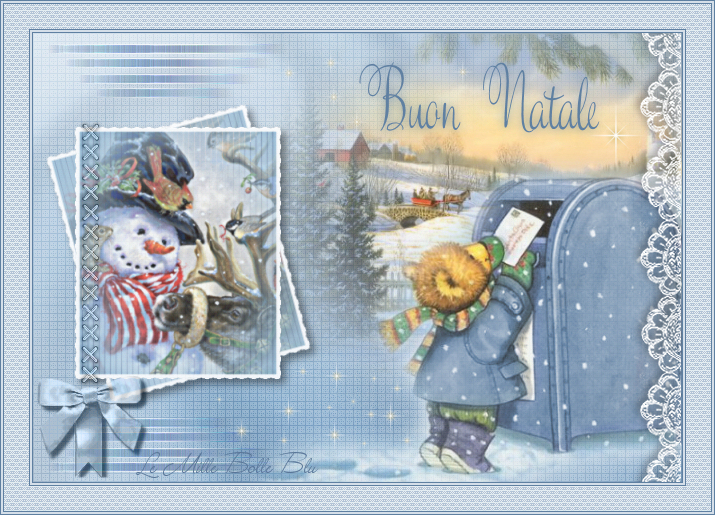 Cartolina auguri Buon Natale