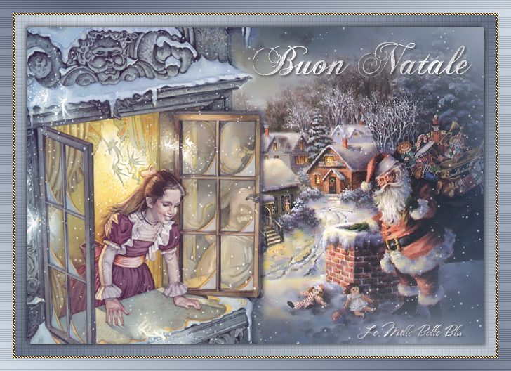 Cartolina auguri Buon Natale