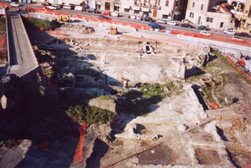 Scavi dell'area di San Domenico - Gennaio 2001