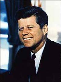 John Fitzgerald Kennedy eletto Presidente USA nel 1960