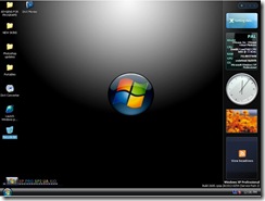 Windows XP black