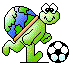 tartaruga con palla