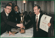 Premio "I Magnifici Cento" premiato col "Gran Trofeo Italia" dall'Accademia "Alessandro Magno" - Prato (FI) 1981