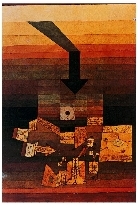 Paul Klee - Luogo colpito - 1922