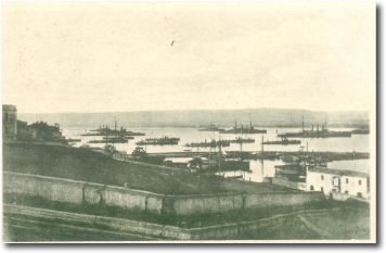 Augusta - darsena (inizi del 1900)