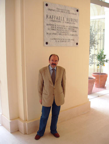 Luigi Ponziani, direttore della Biblioteca Melchiorre Delfico di Teramo