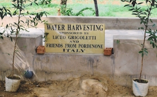 Water harvesting/La nuova vasca di raccolta dell'acqua
