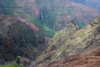 Canyon di Waimea e cascata