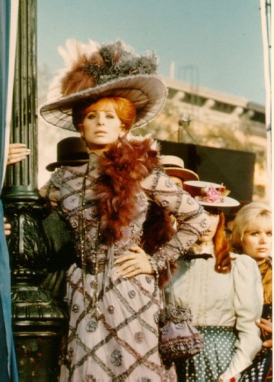 Barbra as Dolly at the parade