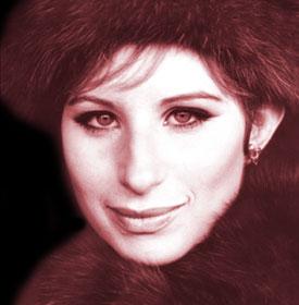 Barbra with a fur hat