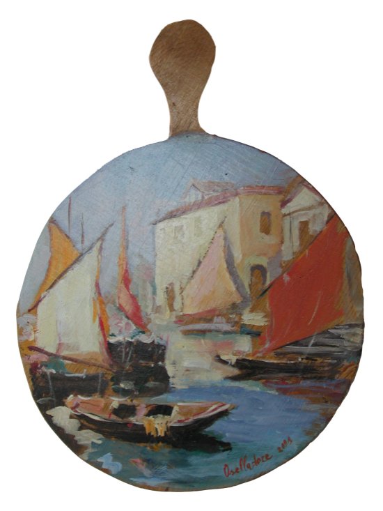 Barche a Chioggia - Enrico Oselladore