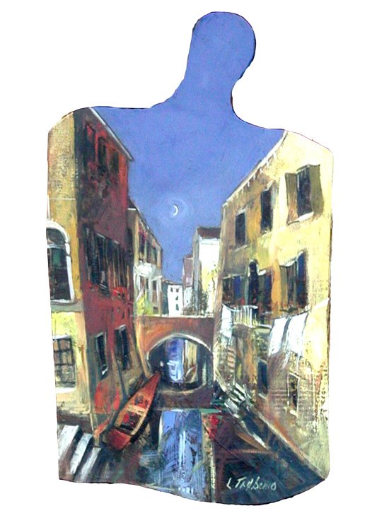 Canale notturno a Venezia - Lucio Trabucco