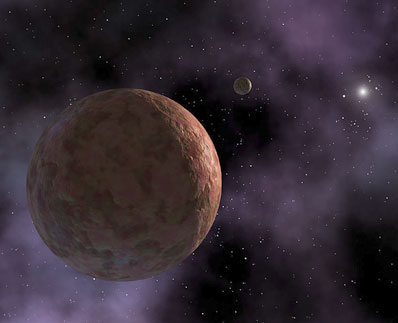 An artist's concept of Sedna. Credit: NASA/JPL-Caltech