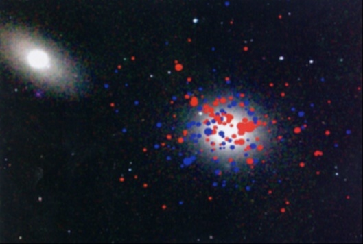 La galassia ellittica M105.