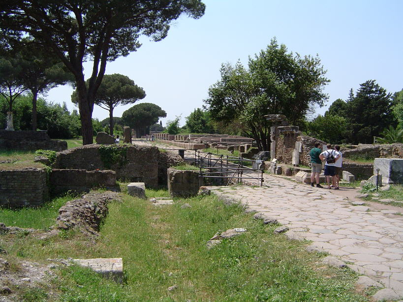 Our day in Ostia Antica