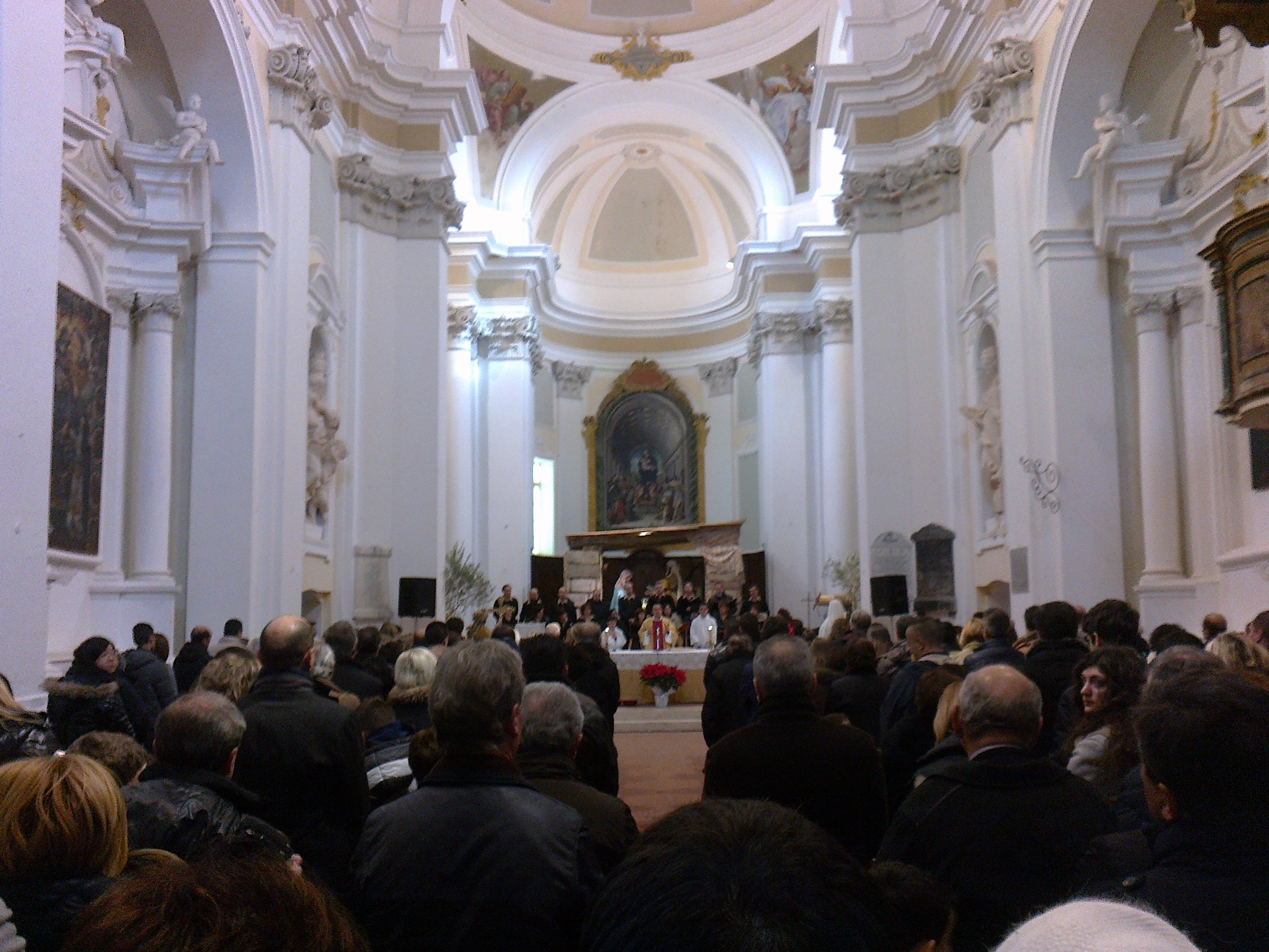 Messa di Natale nella Chiesa di San Francesco