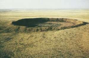 Un cratere da impatto
