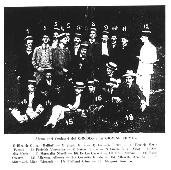 foto di gruppo dei fondatori