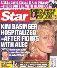 STAR MAGAZINE OCTOBER 2002 Kim Basinger