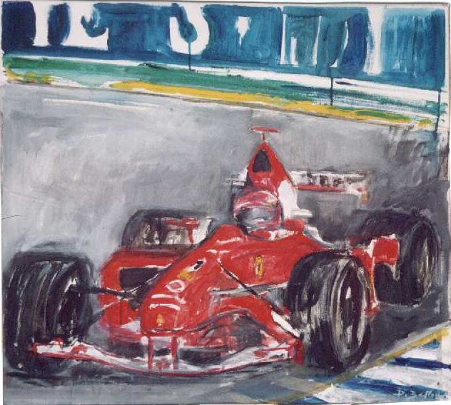 Ferrari e curva, 2003