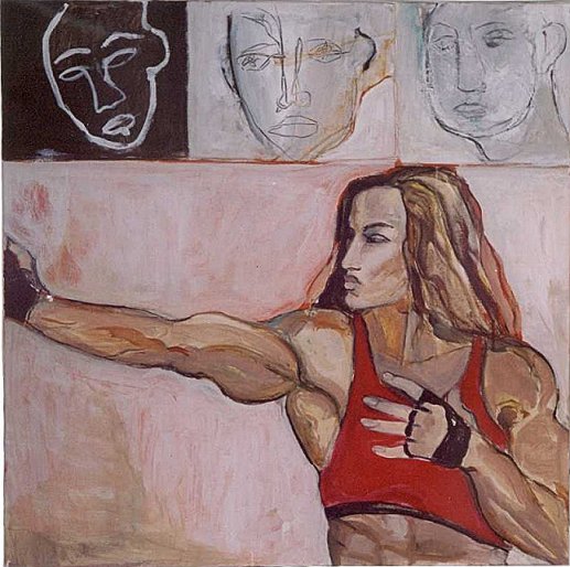 Muscular woman, 2003