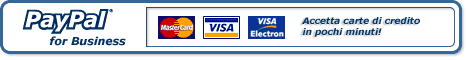 Effettua la registrazione a PayPal e inizia ad accettare pagamenti tramite carta di credito immediatamente.
