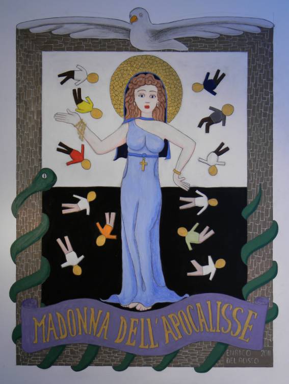 Madonna dell'apocalisse, comunicazionismo, Enrico Del Rosso
