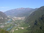 Salendo verso il Passo Fittanze: la vista sulla vallata del Brennero