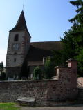 La chiesa fortificata di Hunawihr