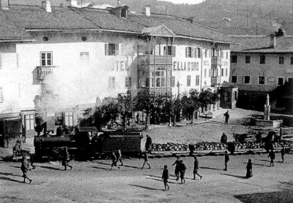 Feldbahn a Cortina (1917)? Hotel Stella d'Oro