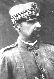 Saletta (comandante prima spedizione d'Africa) in divisa da Generale