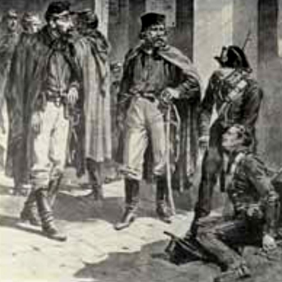 Carabiniere sviene alla vista di Garibaldi in arresto