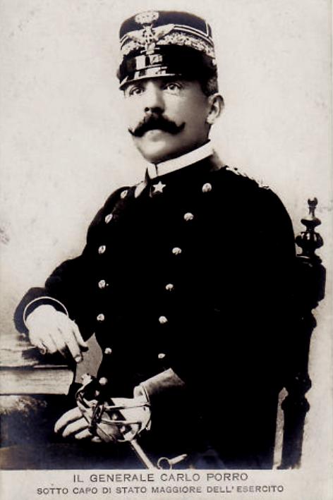 Carlo Porro (Milano, 3 ottobre 1854  Roma, 19 aprile 1939) sottocapo S.M apr. 1915- nov.1917