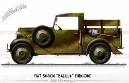 furgone Fiat Balilla Polacco 1934