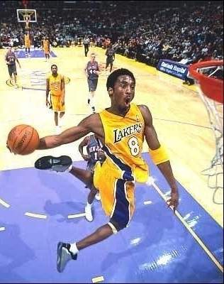 Kobe Bryant. My favourite team is Los Angeles Lakers and my favourite player 