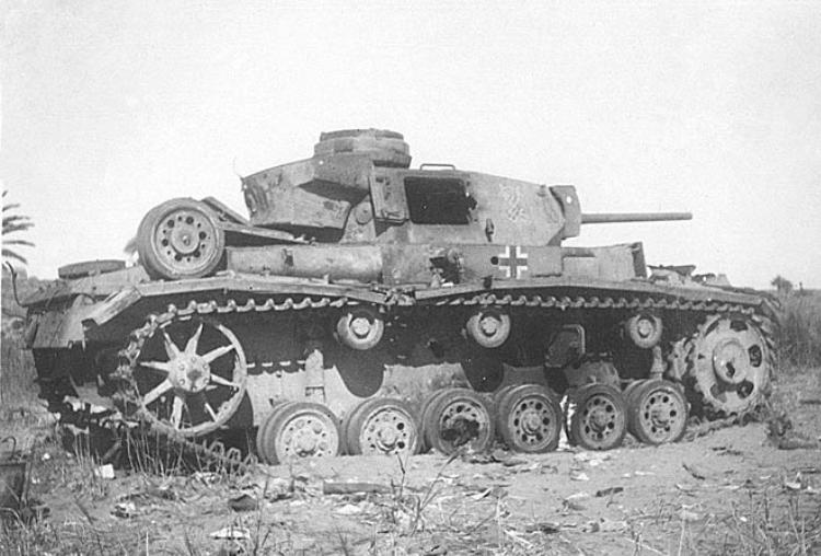 panzer 4 distrutto