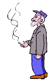 Il nonno che fuma