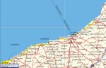 Mappa del terzo giorno: la costa della Normandia  meravigliosa!