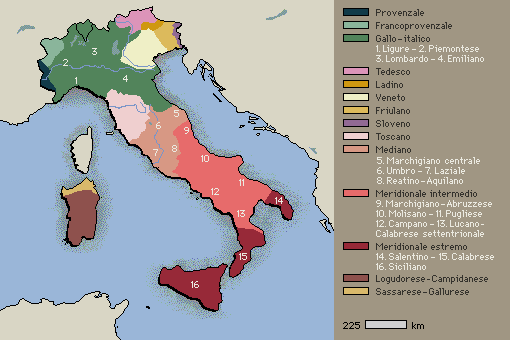 dialetti in Italia