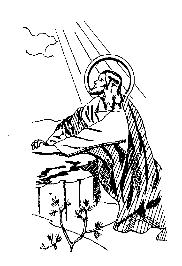 free black and white clipart of jesus - photo #8