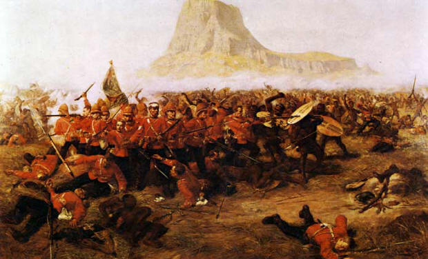 Battle of Isandlwana - 1st Battallion 24th Foot massacred